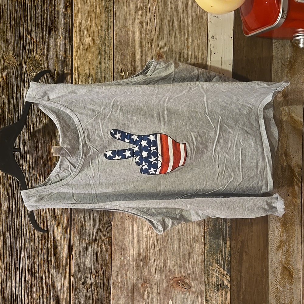 Peace sign tank top